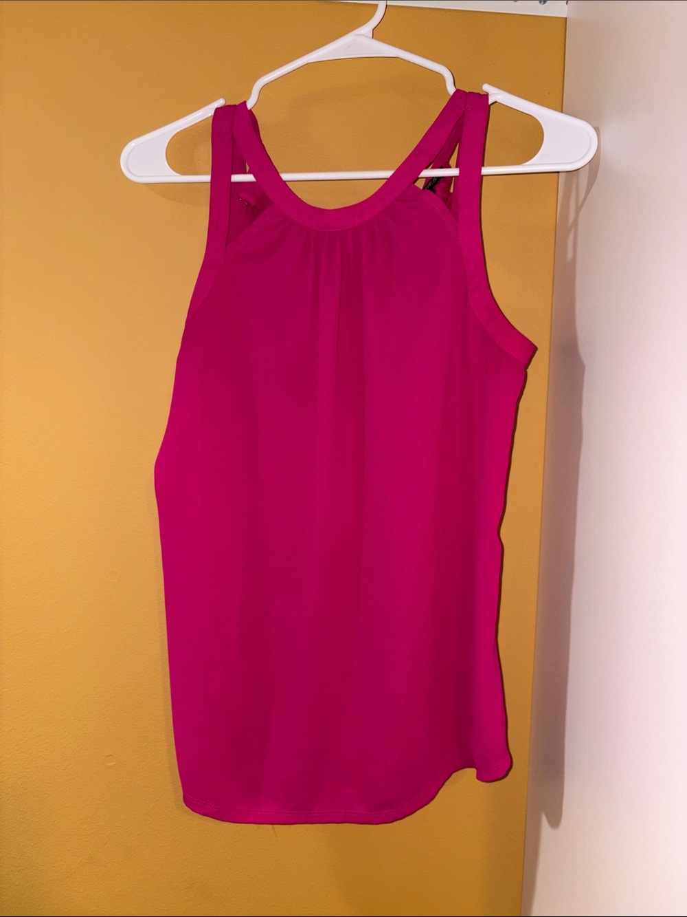 Sleek Hot Pink Women’s Halter-Style Camisole